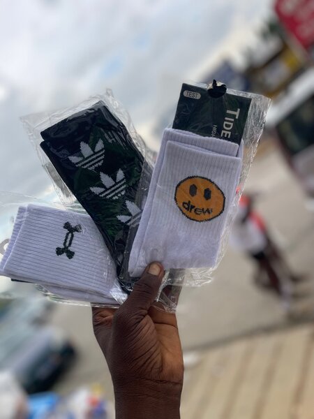 Chaussettes 100% coton