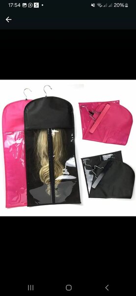 Sac de rangement perruque