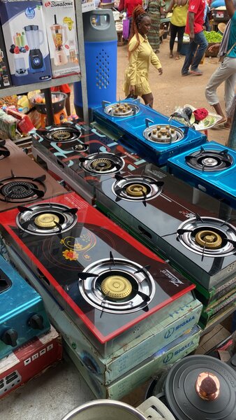 2 Burner Glass Stove