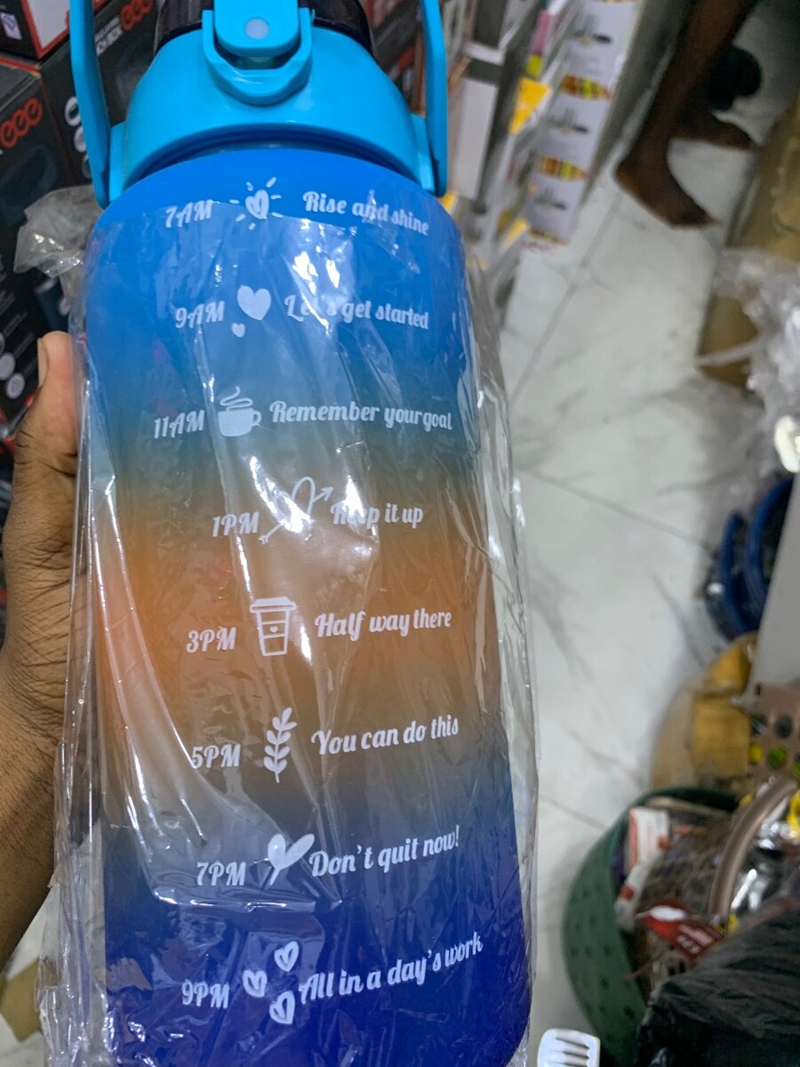 Motivational water bottles (3 in1)