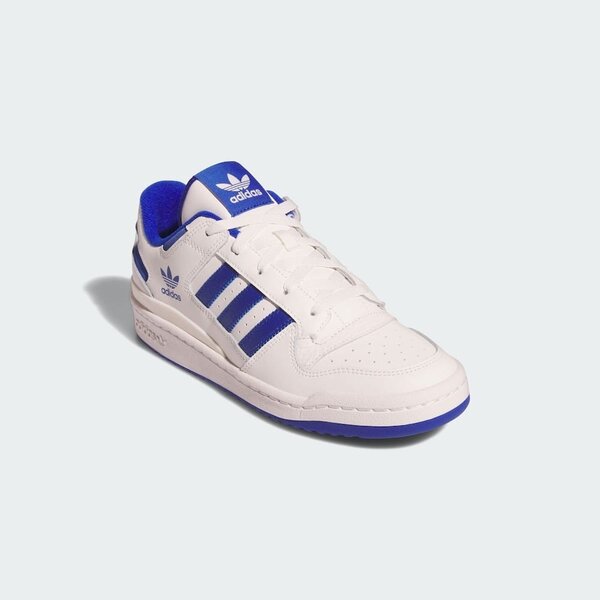Chaussure adidas blanche et bleue