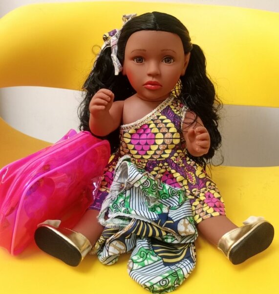 Poupée africaine 50cm