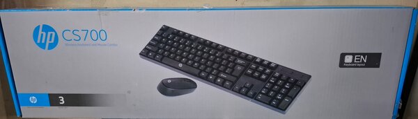 Clavier et Souris HP CS700 - Noir