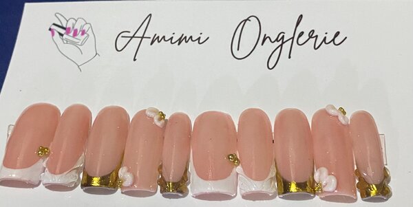 Ongles faux élégants Amimi