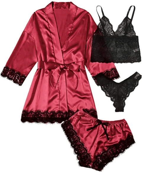 Ensemble de nuit en satin