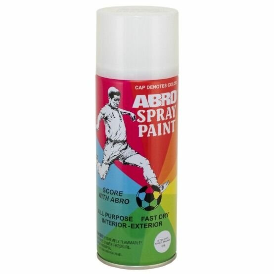 Peinture aerosol spray blanc