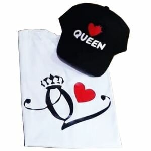 T-Shirt Coton Imprimé Amour Q