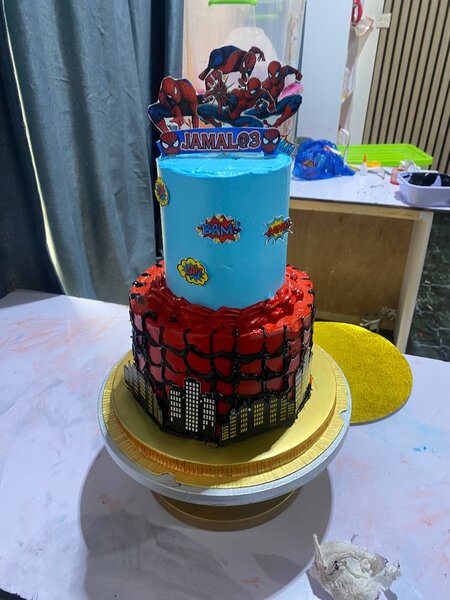 Birthday Cakes a  sweetened cake use for celebration of bday