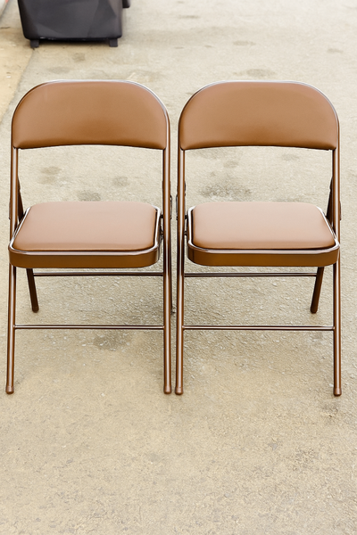 Chaises pliantes confortables