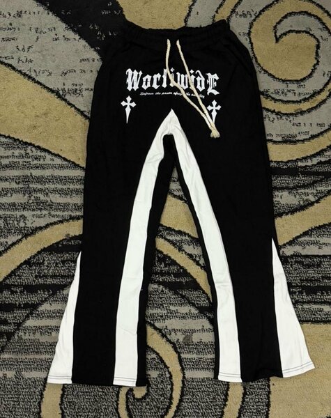 Pantalon évasé mode