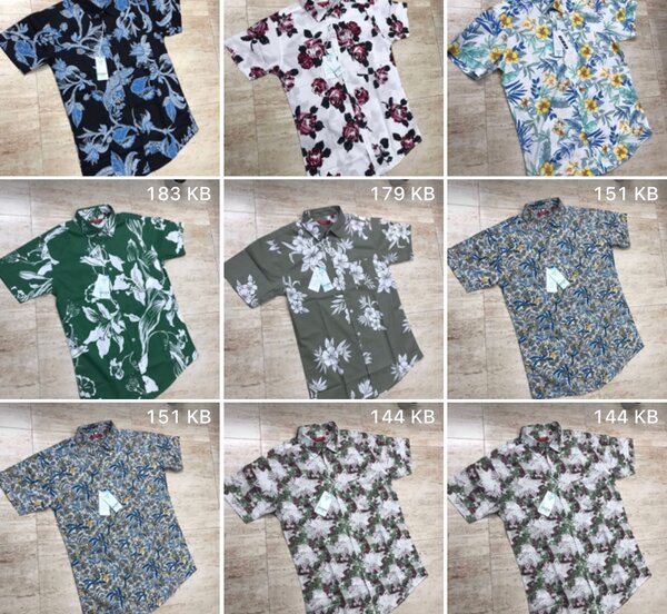 Cotton shirts for men