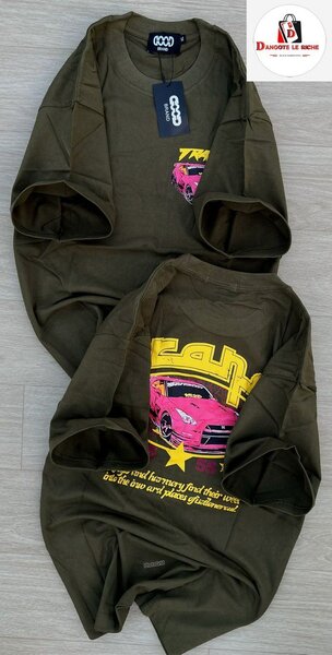 T-shirt imprimé voiture homme