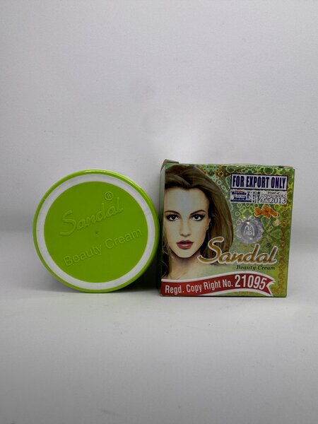 Sandal beauty cream