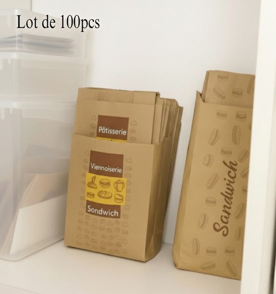 Sacs en papier sandwich