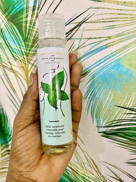 Huile de massage mentholée