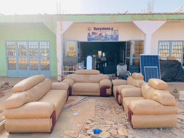 Canapé en cuir élégant