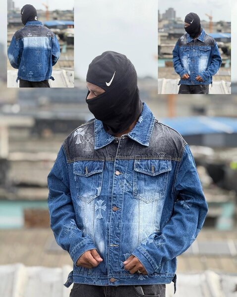 Veste en denim tendance