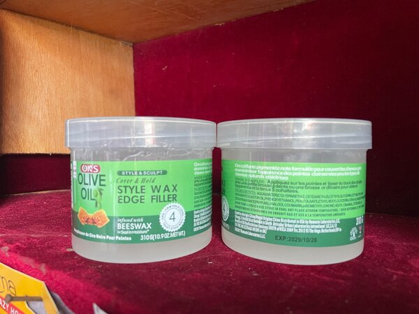 Cire pour cheveux à l'huile d'olive