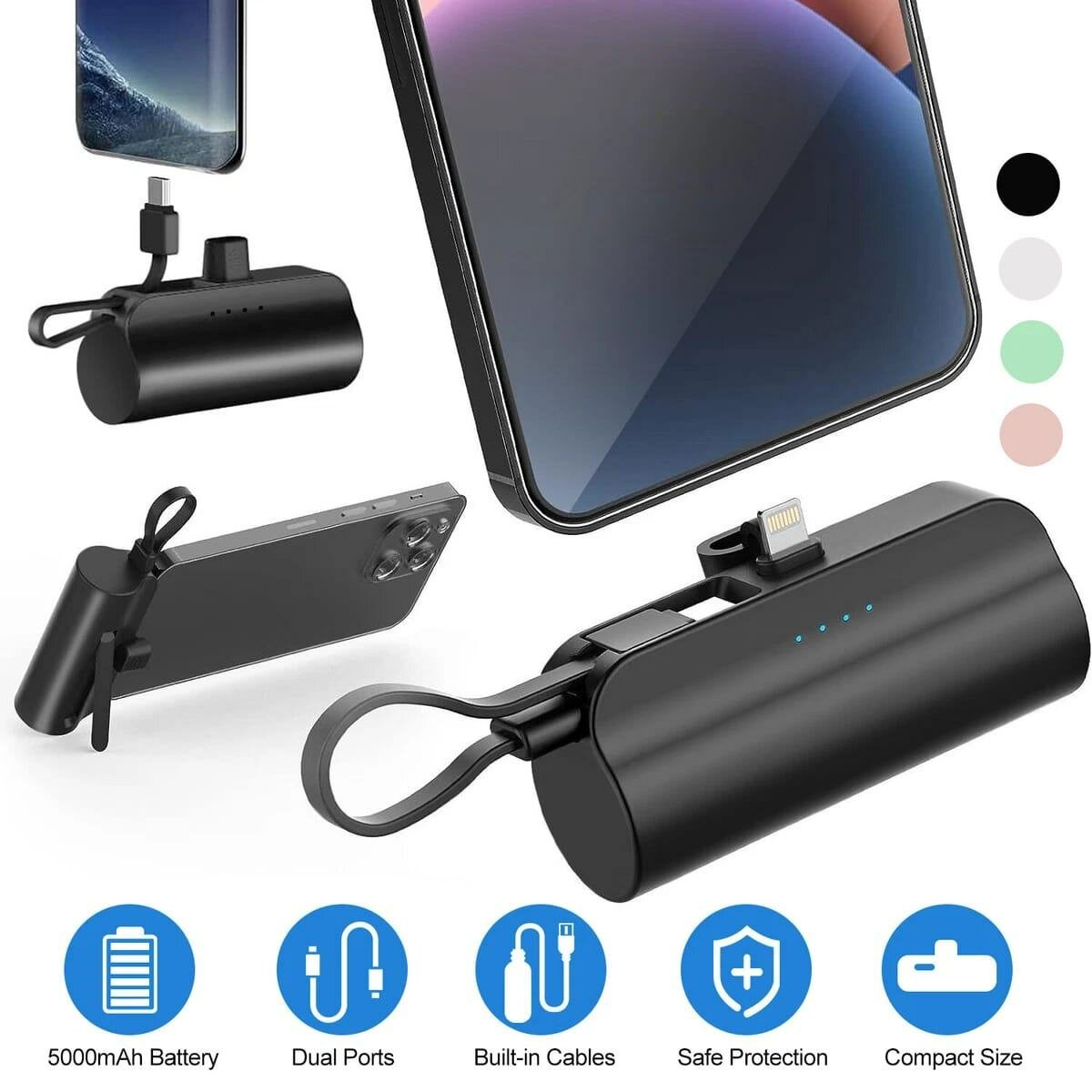 Batterie Externe 5000mAh Compacte