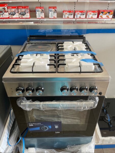 Beko 60x60 Gas +Electric ( 3 gas burners +1) Electric