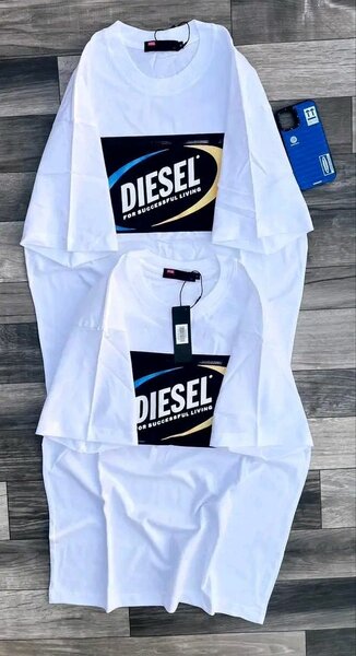 T-shirt DIESEL blanc homme