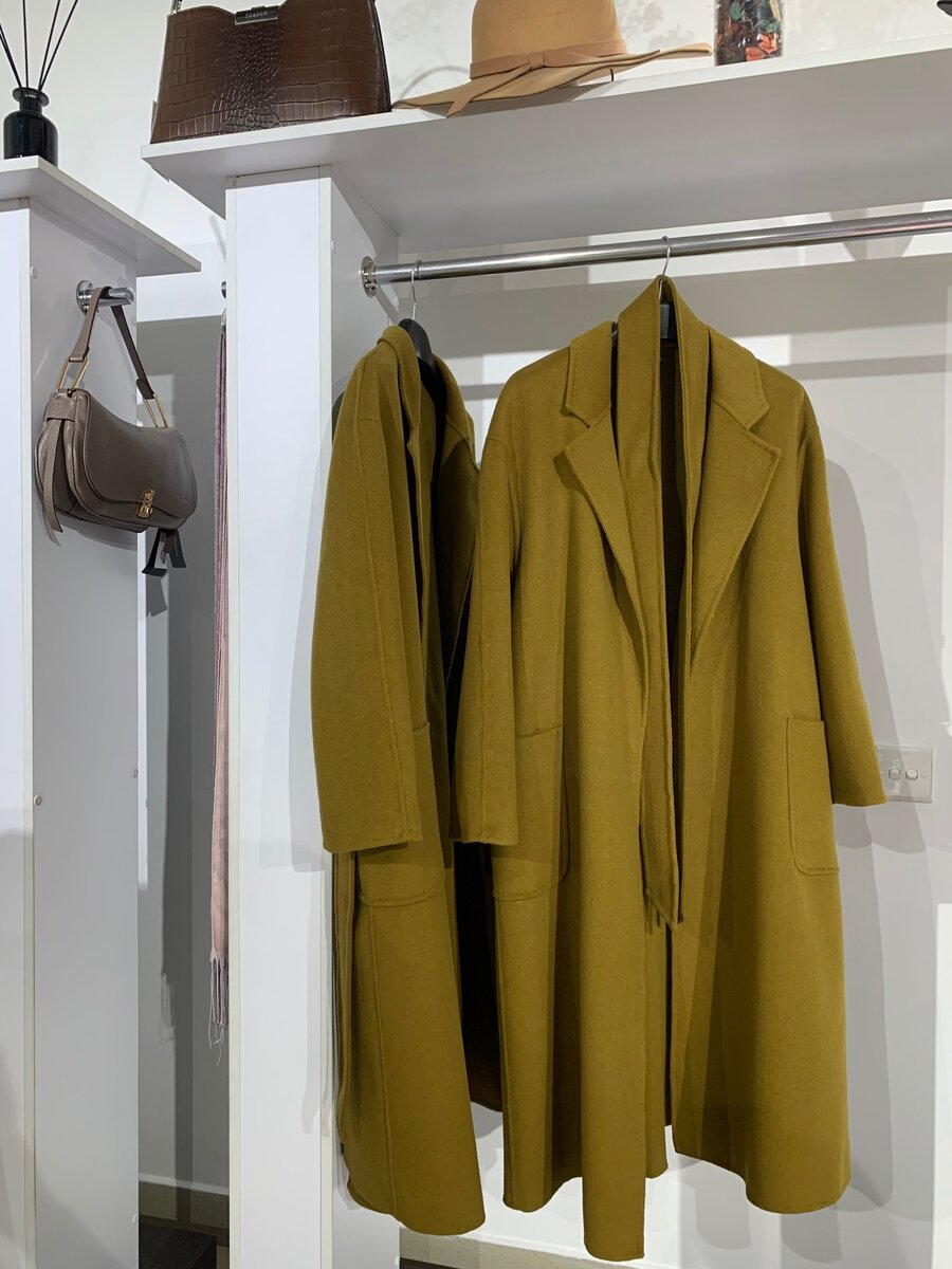 Шерстяное пальто