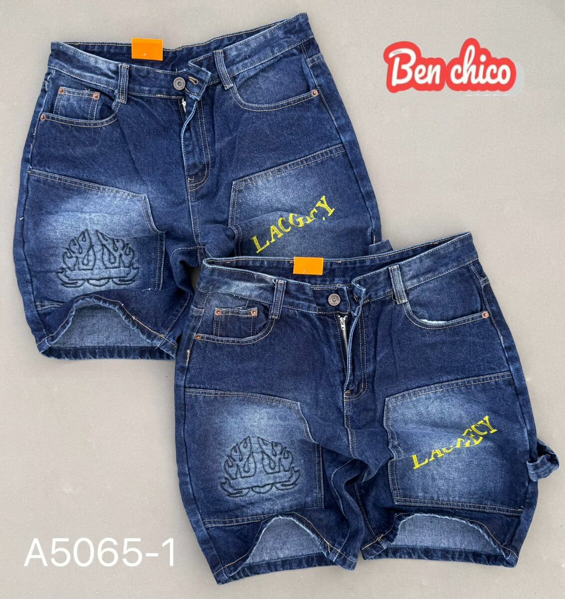 Shorts en Jean Imprimés