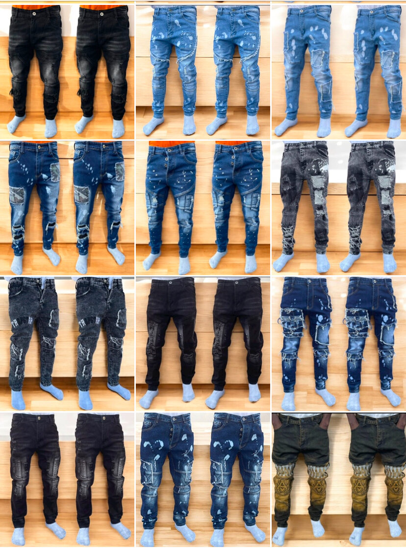 Jeans homme en strech