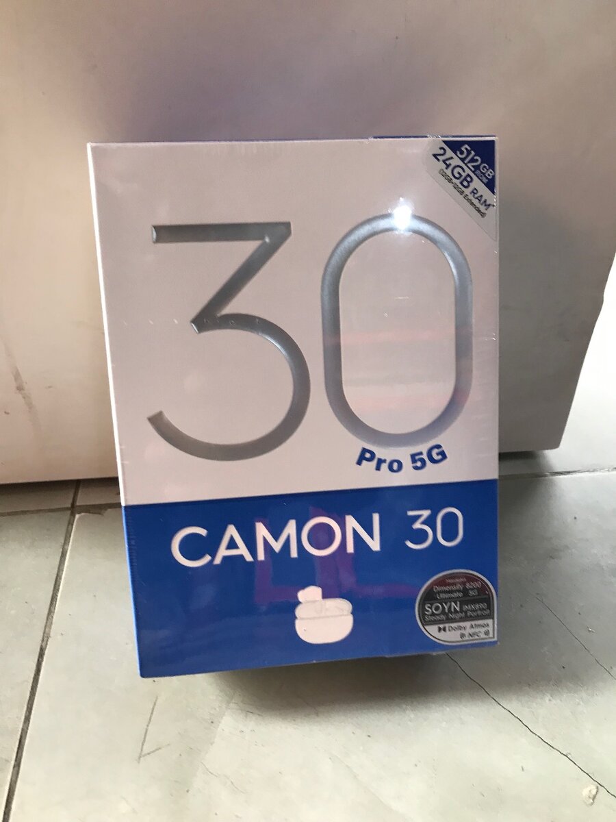 Tecno Camon 30 Pro 512GB with 24GB RAM original