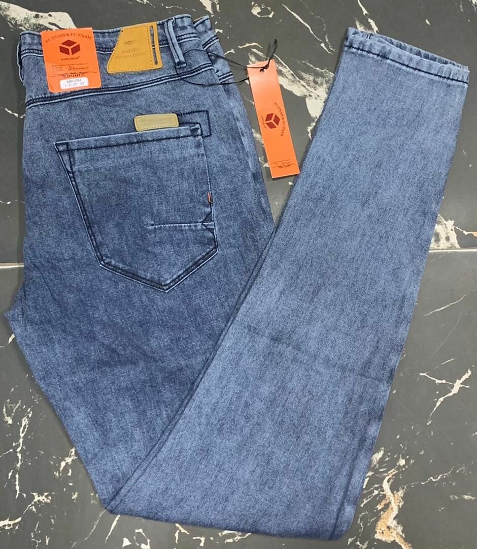 Jeans en denim classique pour hommes