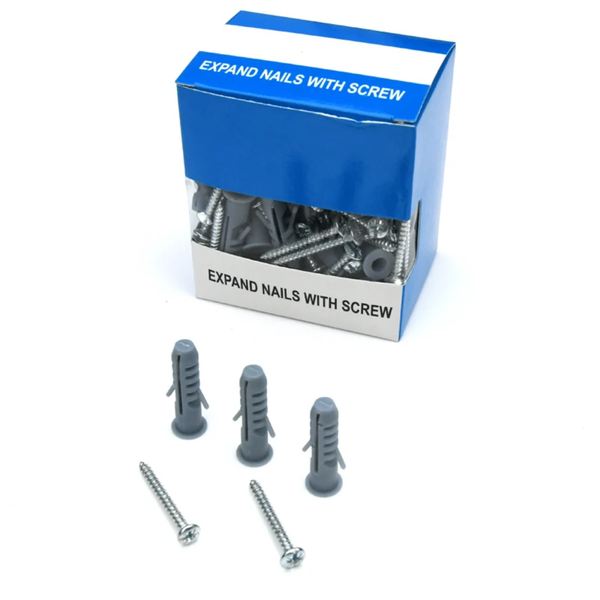 Chevilles d'ancrage avec vis