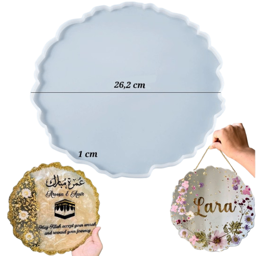 Moule Plaque Ondulée Ronde