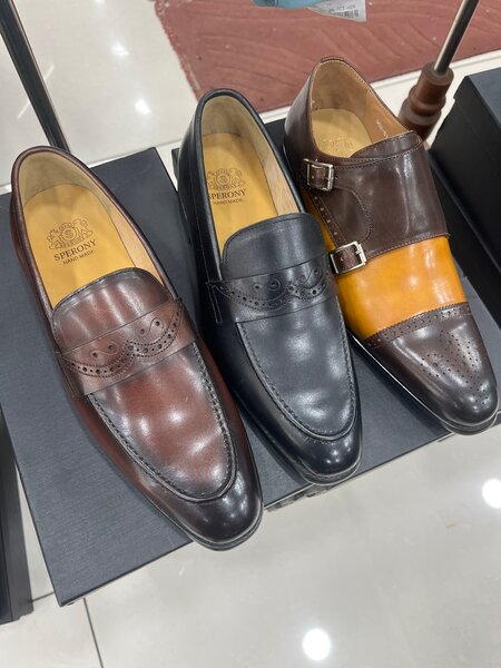 Chaussures Richelieu en cuir élégantes