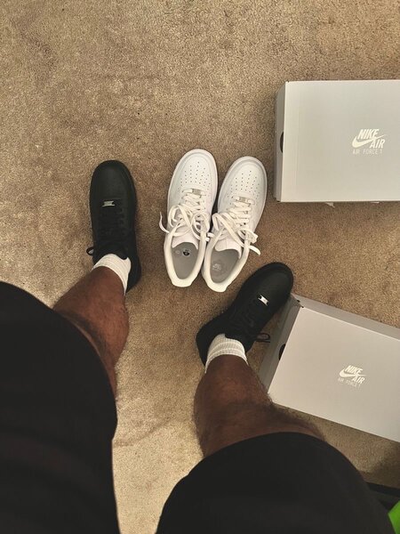 Pure white Airforce 1