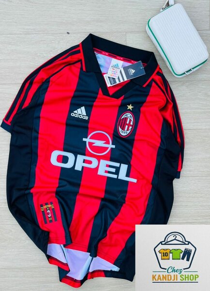 Maillots rétro du Milan ac