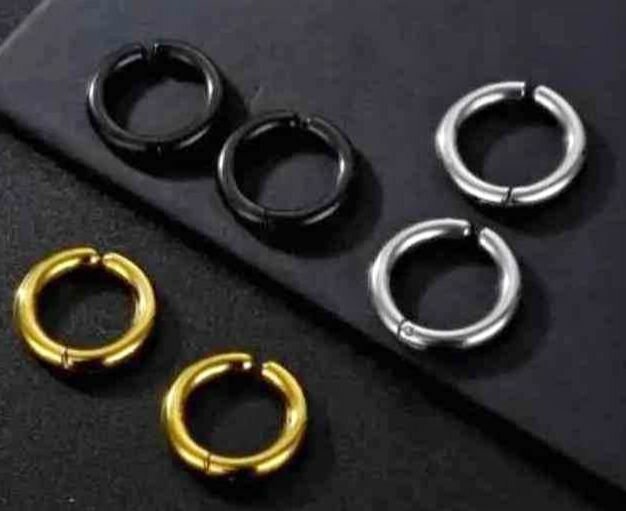 Boucles d'oreilles en aimant