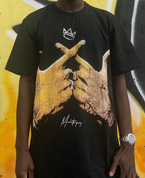 T-shirt noir "Jaloux Ennemis"