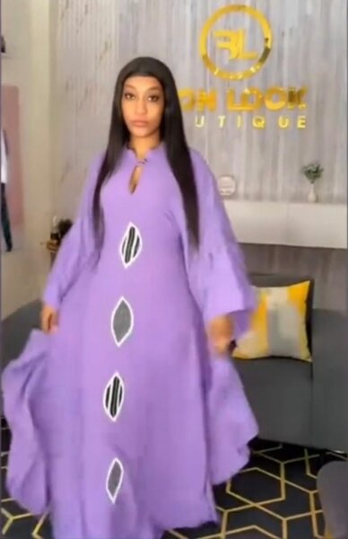 Robe boubou ample élégante