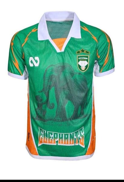 Maillot Foot Élégant Éléphants