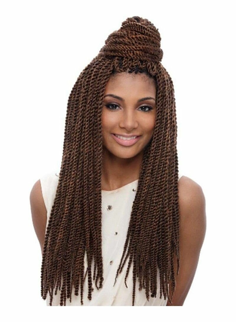2PCS 18-INCH TWIST BRAIDS HAIR EXTENSIONS -