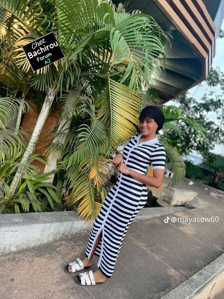 Très belle robe en coton