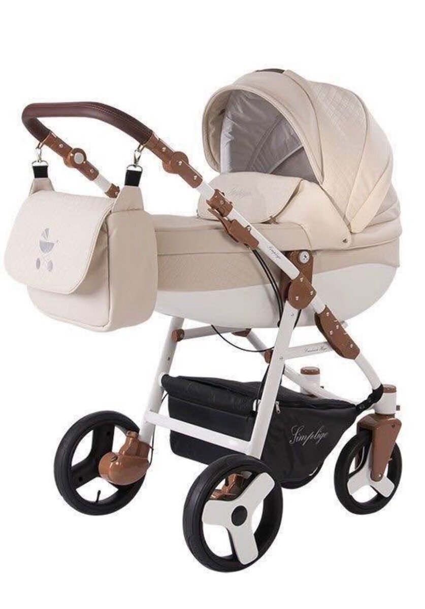 Poussette Bébé 3 en 1 Design Confort
