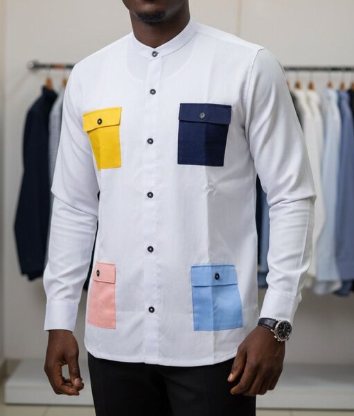 Chemise homme multicolore