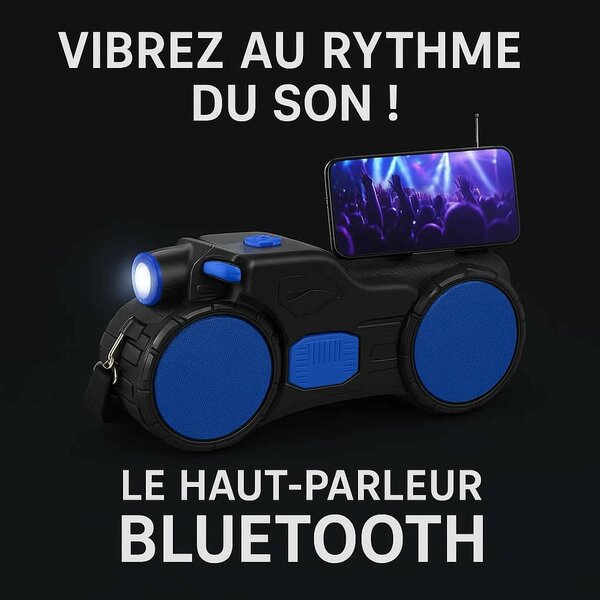 Enceinte Bluetooth Portable avec Support