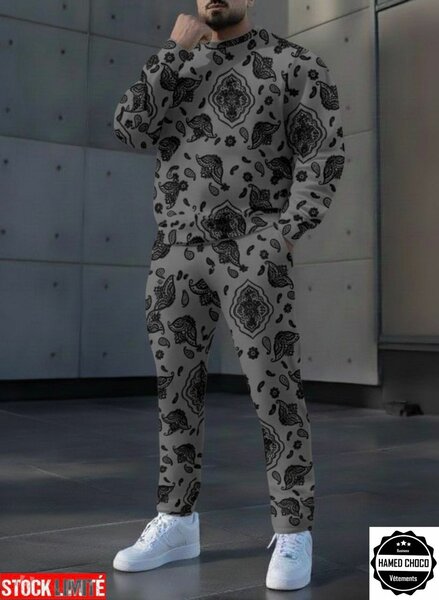 Survêtement imprimé homme