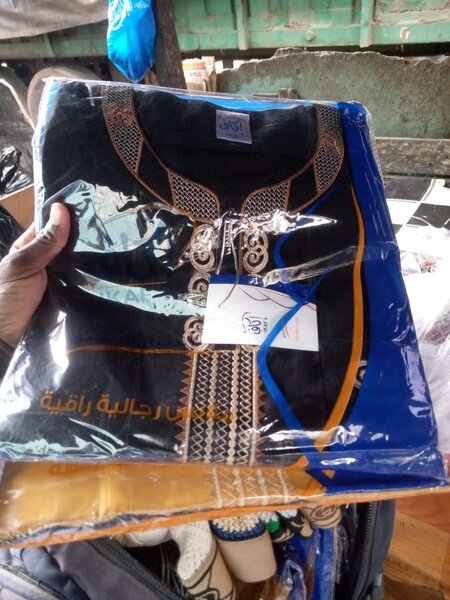 Tunique Homme Brodée Élégante