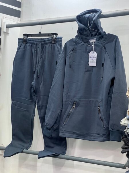 Ensemble survêtement gris homme