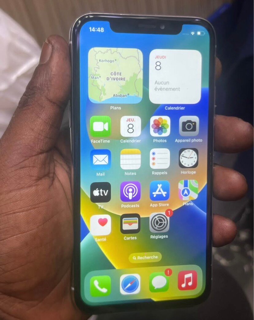 iPhone X 64GB Argent Reconditionné