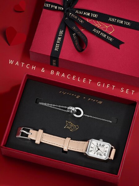 Coffret montre et bracelet élégant