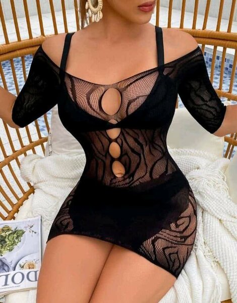 Robe en maille sexy